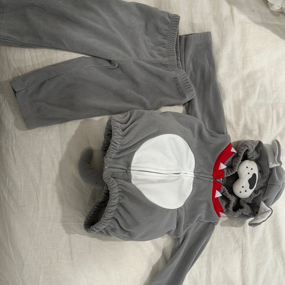 Bulldog costume - 12 months dog costume